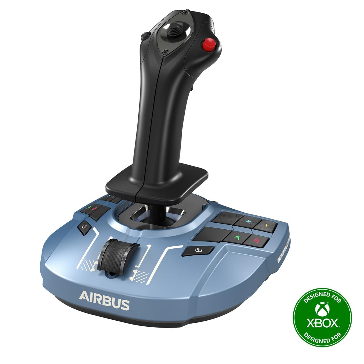 Thrustmaster TCA Captain Pack X Airbus Sidestick & Throttle - XBOX & PC | A320 1:1 replica, 14 remappable buttons, thrust reverser, twist rudder, 31 mappable quadrant buttons, 4 axes, for MSFS