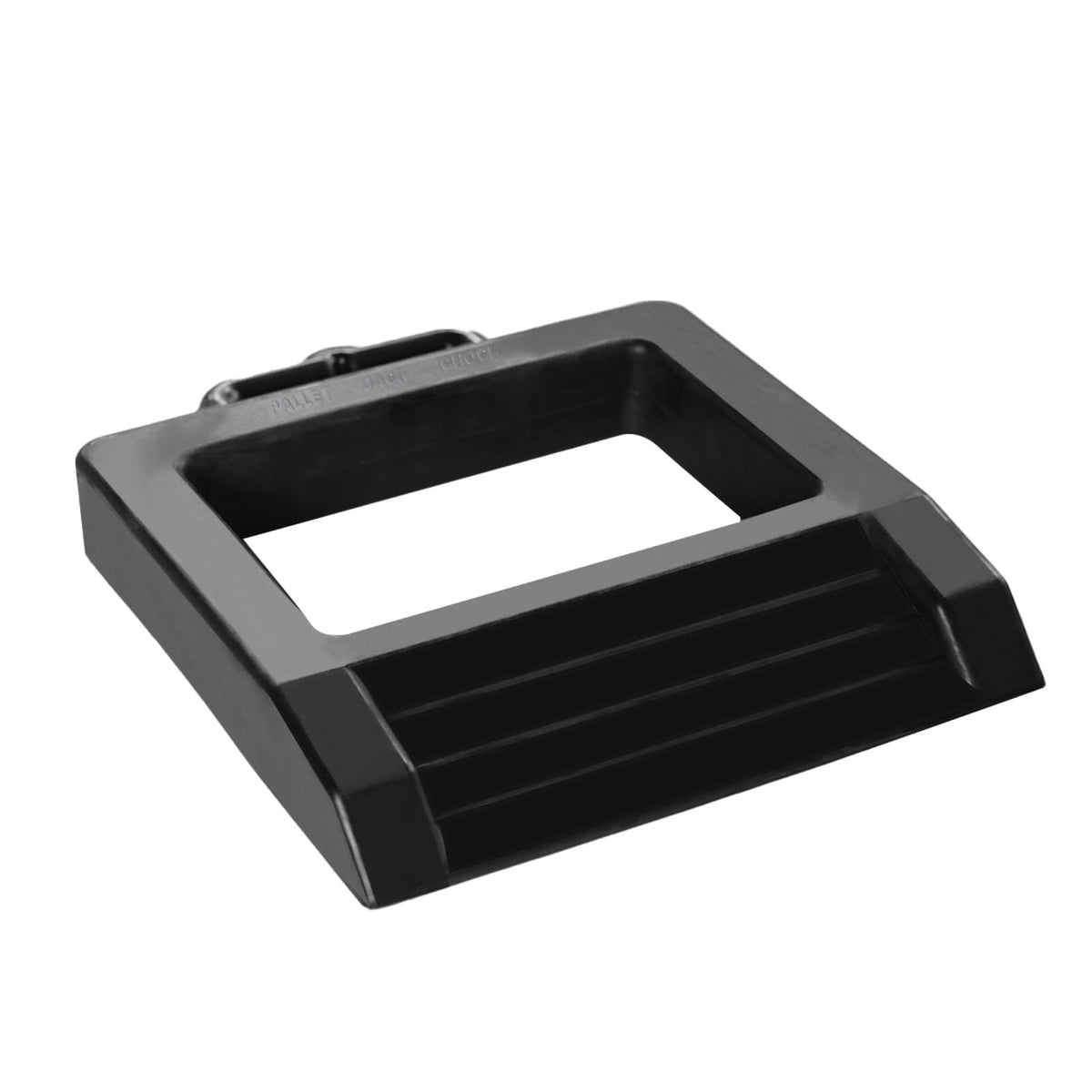 Rubber Truck Chock Heavy Duty Pallet Jack Stopper, Pallet Truck Stop, 14.2" L x 11.4 "W x 2" H 2 Pecs