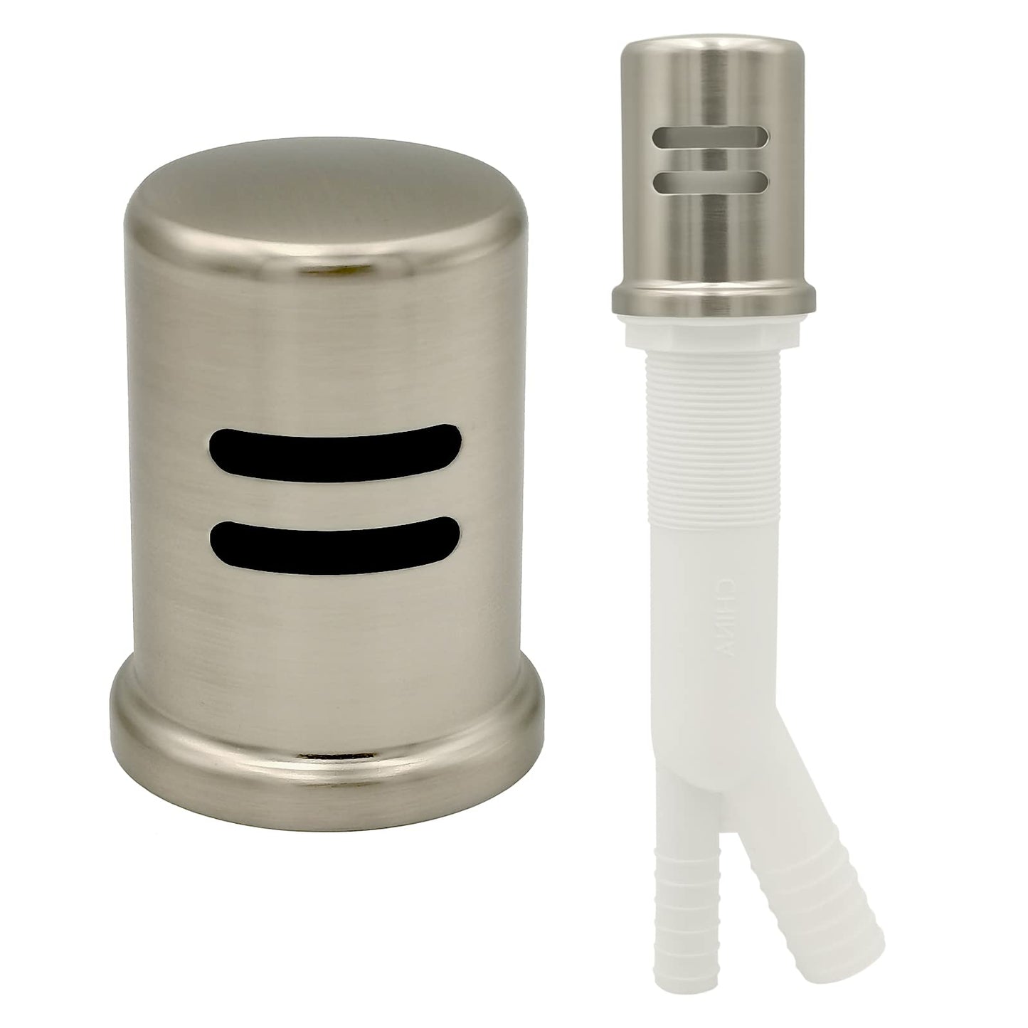 Dishwasher Air Gap Cover Black only, Skirted, Replacement Black air gap dishwasher,Solid Brass,Matte Black Finish