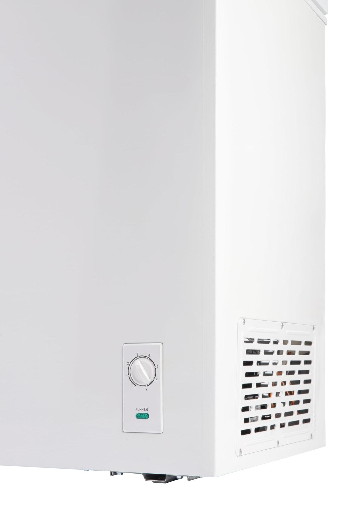 BLACK+DECKER 19.8 Cu. Ft. Chest Freezer, Deep Freezer with Top Opening, Freezer Chest with 2 Removable Storage Baskets, Mechanical Temperature Control, Manual Defrost, R600a Refrigerant,BCF1980E,White