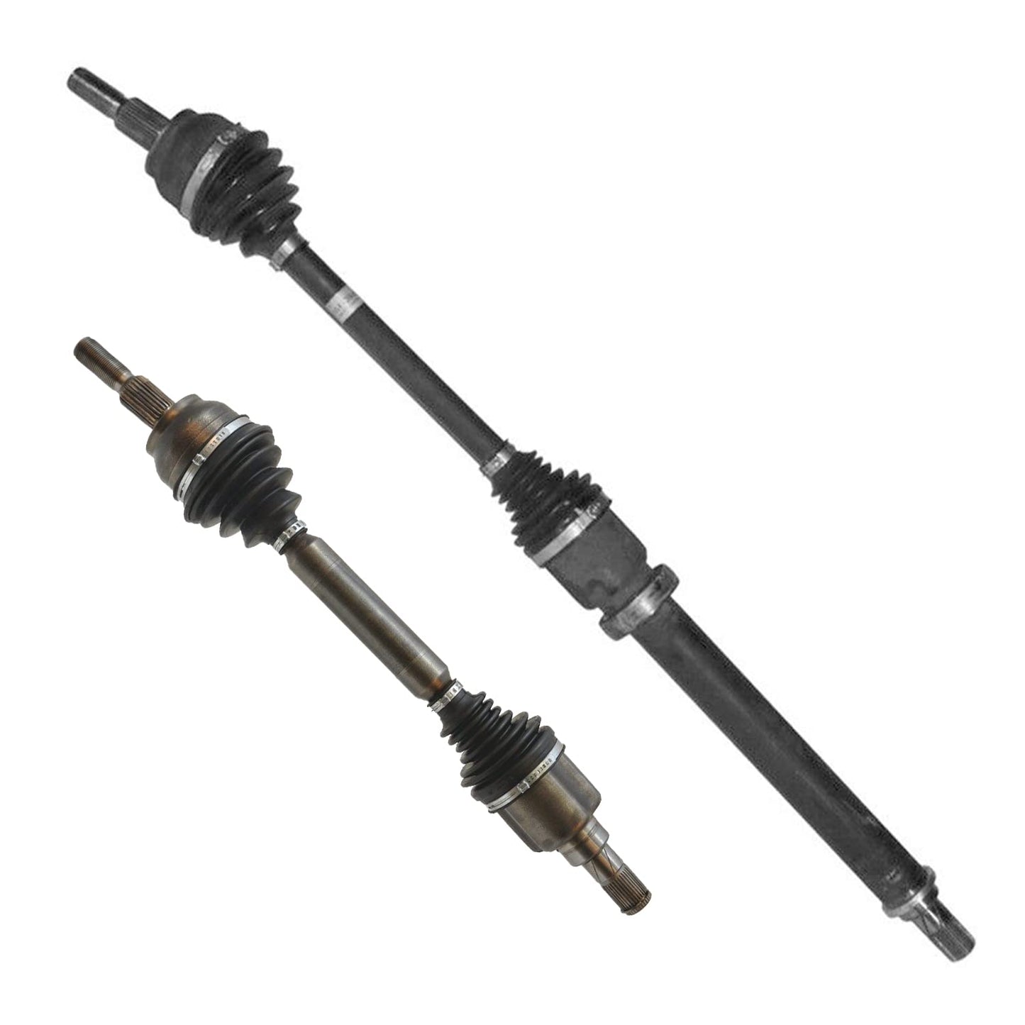 Detroit Axle - 4WD 2 Front CV Axle Shafts for 2007-2020 Chevy Silverado 1500 GMC Sierra Suburban Yukon XL 1500 Tahoe Avalanche Escalade ESV EXT 6 Lugs CV Axle Shafts Assembly Pair Replacement