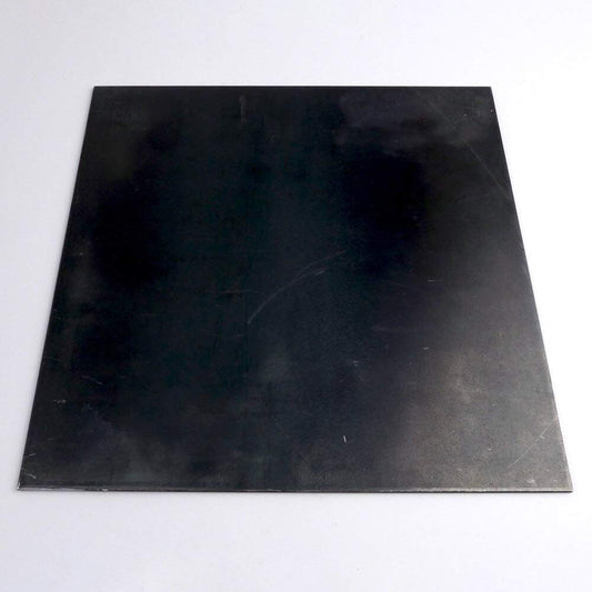 A36 Carbon Steel Sheet, Unpolished (Mill) Finish, Hot Rolled, ASTM A36, 0.25" Thickness, 24" Width, 24" Length, OnlineMetals