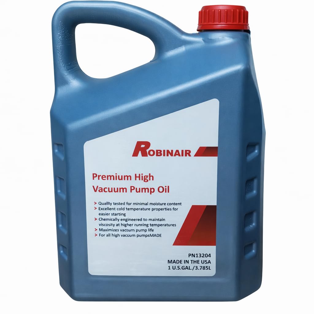 Robinair 13204 Premium High Vacuum Pump Oil - 1 Gallon