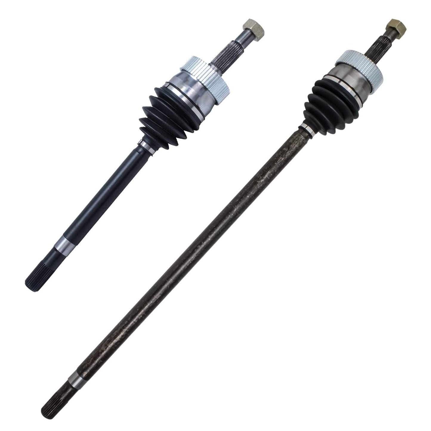 Detroit Axle - 4WD 2 Front CV Axle Shafts for 2007-2020 Chevy Silverado 1500 GMC Sierra Suburban Yukon XL 1500 Tahoe Avalanche Escalade ESV EXT 6 Lugs CV Axle Shafts Assembly Pair Replacement