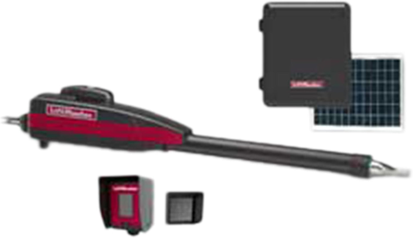 Liftmaster LA412PKGU 12VDC Solar Residential Linear Actuator Kit, Includes One 10 Watt Solar Panel, Battery Backup, Receiver and Pholocell!
