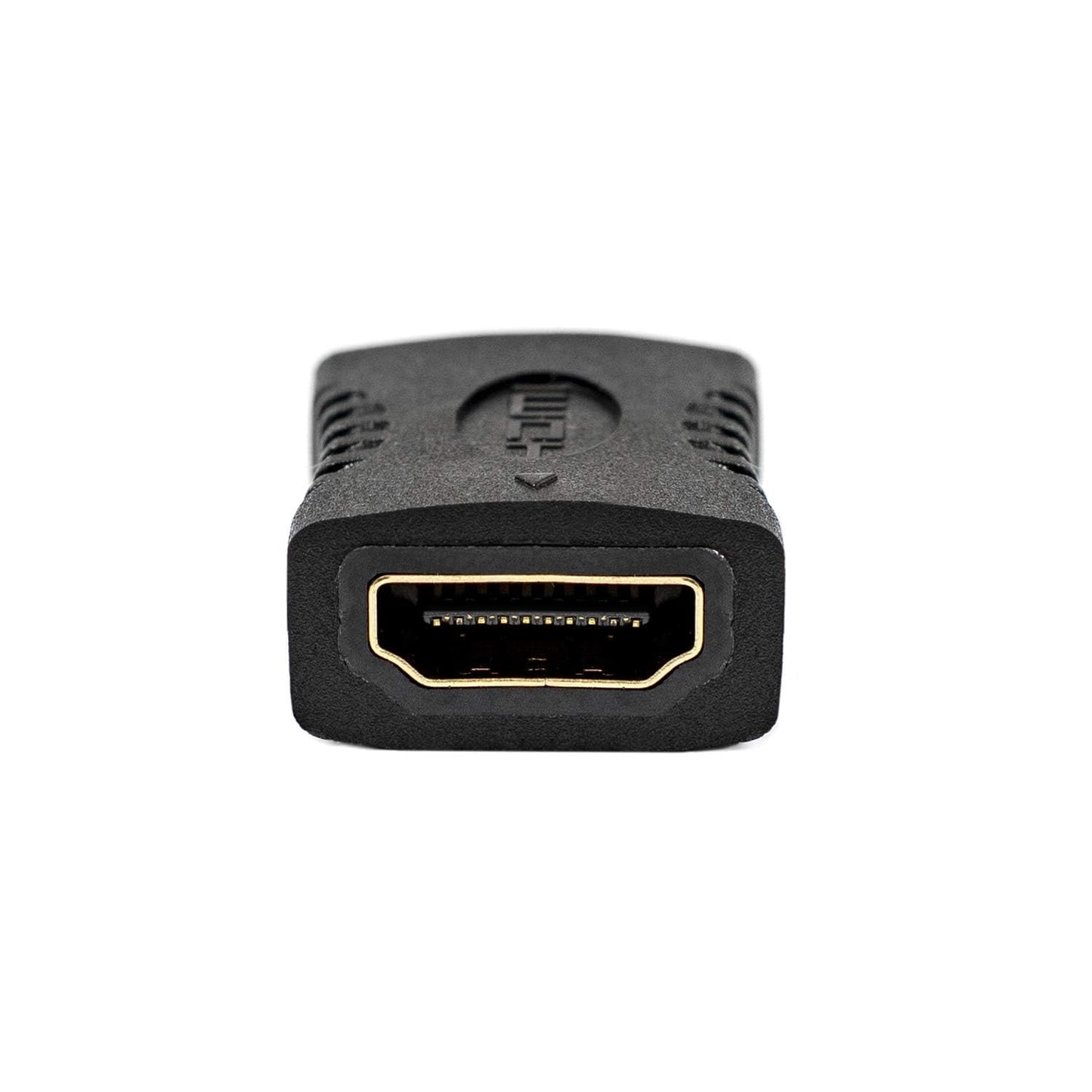 Cmple 10 Pack Micro HDMI Male to HDMI Female Adapter, Gold Plated, Compact Size