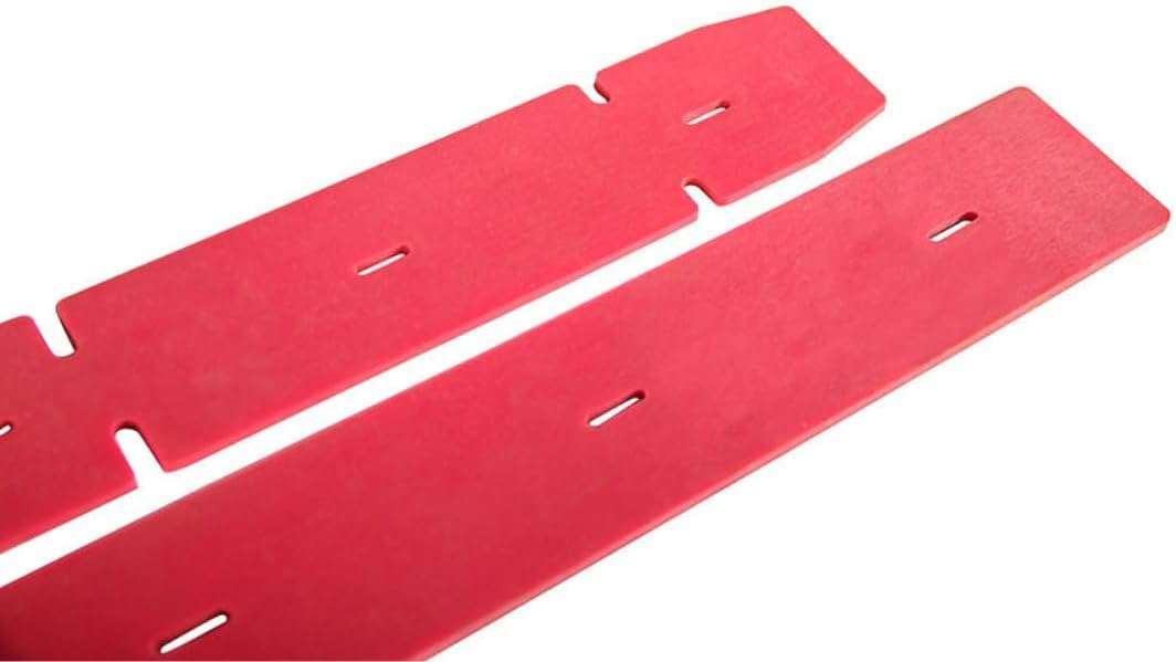 Rubber for Adjustments Assembly Squeegee of SUNMAX 22" Floor Scrubber Machines, RT50 and RT70 Models (Pack of 2)