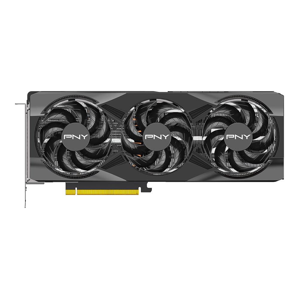 PNY NVIDIA GeForce RTX™ 5070 Ti OC Triple Fan, Graphics Card (16GB GDDR7, 256-bit, Boost Speed: 2572 MHz, PCIe® 5.0, HDMI®/DP 2.1, 2.98-Slot, Blackwell Architecture, DLSS 4)