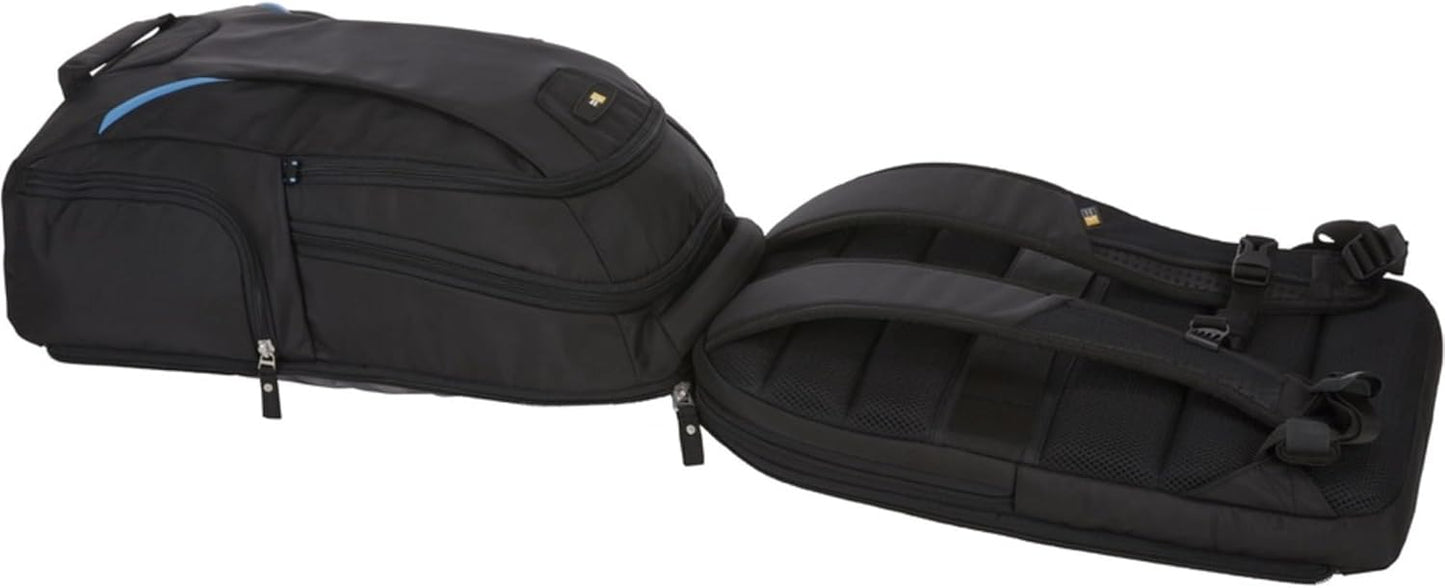 Case Logic 15.6" Checkpoint-Friendly Laptop Backpack, Black