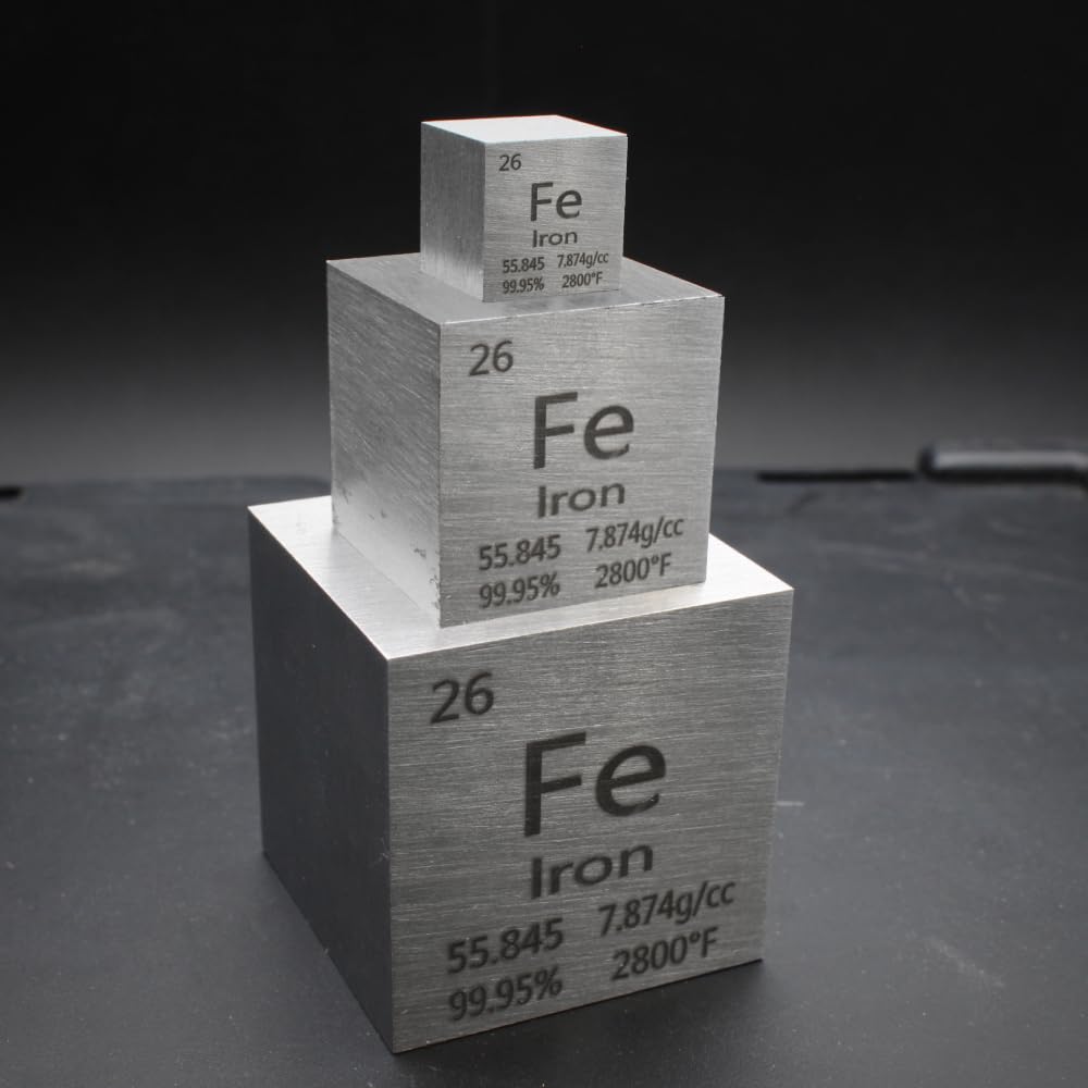 99.95% Pure 1" Inch Copper Cube - Element Design with Certificate of Authenticity