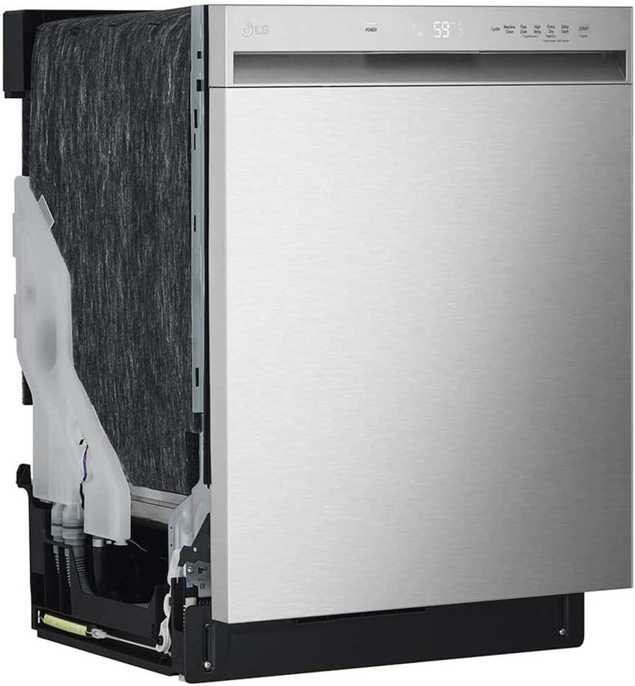 LG LDFN3432T 50 dBA Stainless Front Control built in Dishwasher with QuadWash