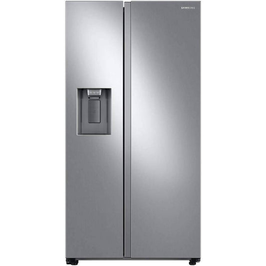 Samsung 27.4 cu. ft. Large Capacity Side-By-Side Refrigerator, Stainless Steel, RS27T5200SR/AA
