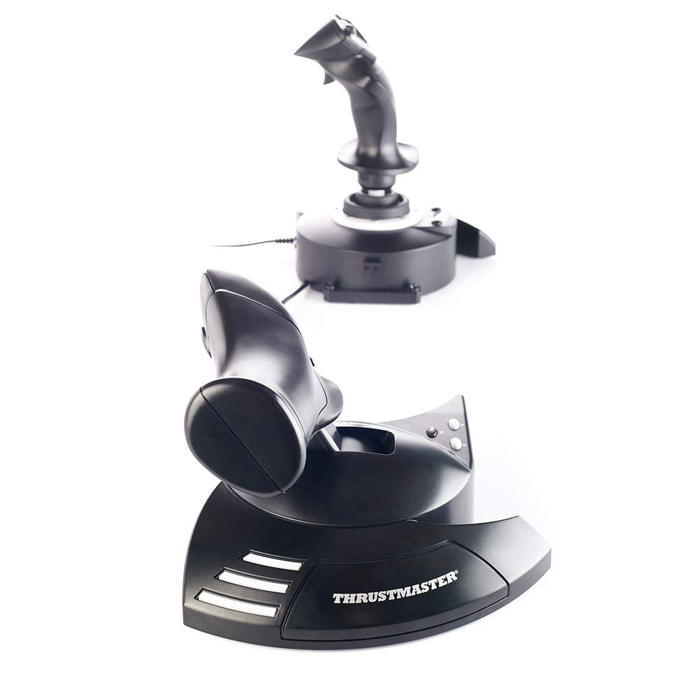 Thrustmaster T-Flight Hotas One Flight Stick & Throttle - XBOX & PC | Detachable design, Officially licensed, adjustable resistance, responsive trigger, 14 programmable buttons, dual rudder