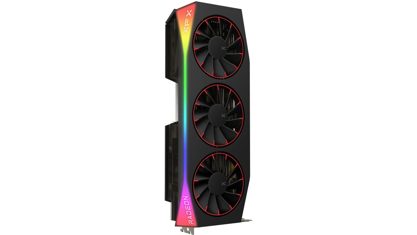 XFX Quicksilver AMD Radeon RX 9070XT Gaming Edition with 16GB GDDR6 HDMI 3xDP, RDNA 4 RX-97TQICKBA, Graphics Card, Compatible with Desktop PCs
