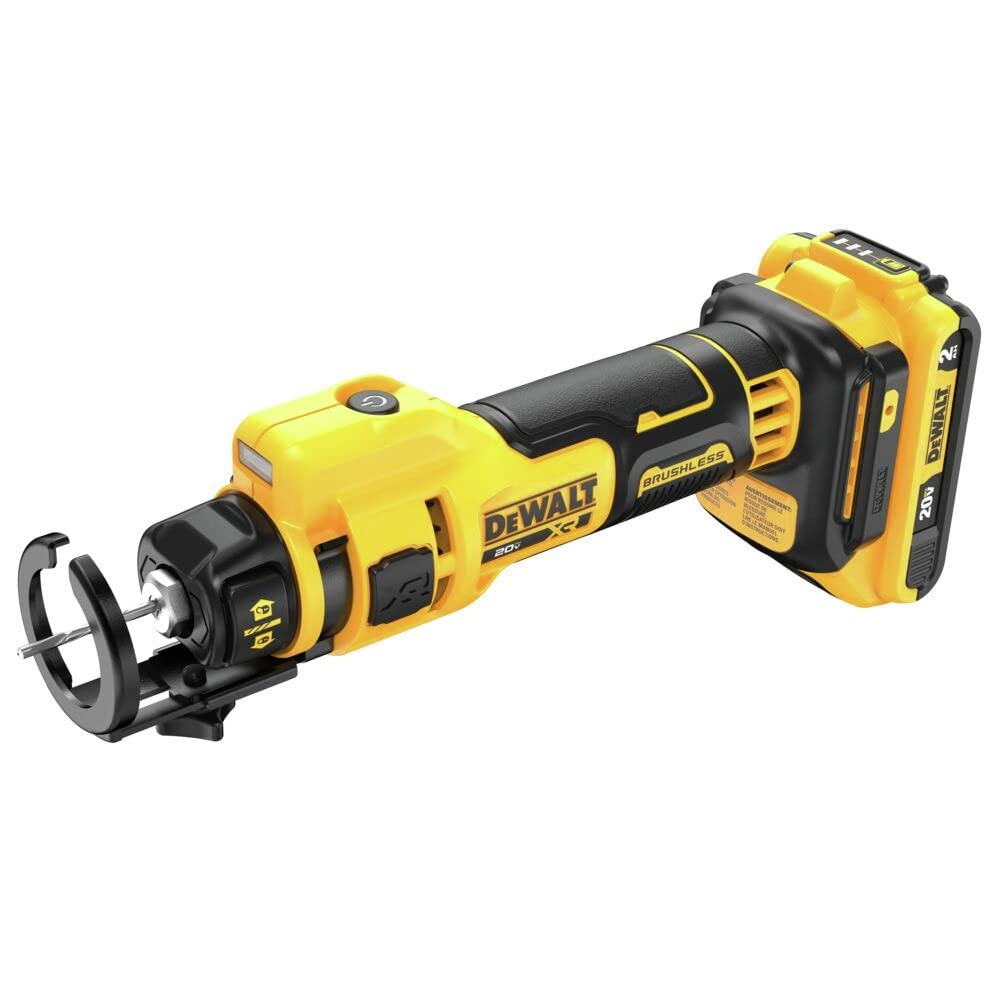 DEWALT 20V MAX* XR Brushless Drywall Cut-Out Tool (Tool Only) (DCE555B)