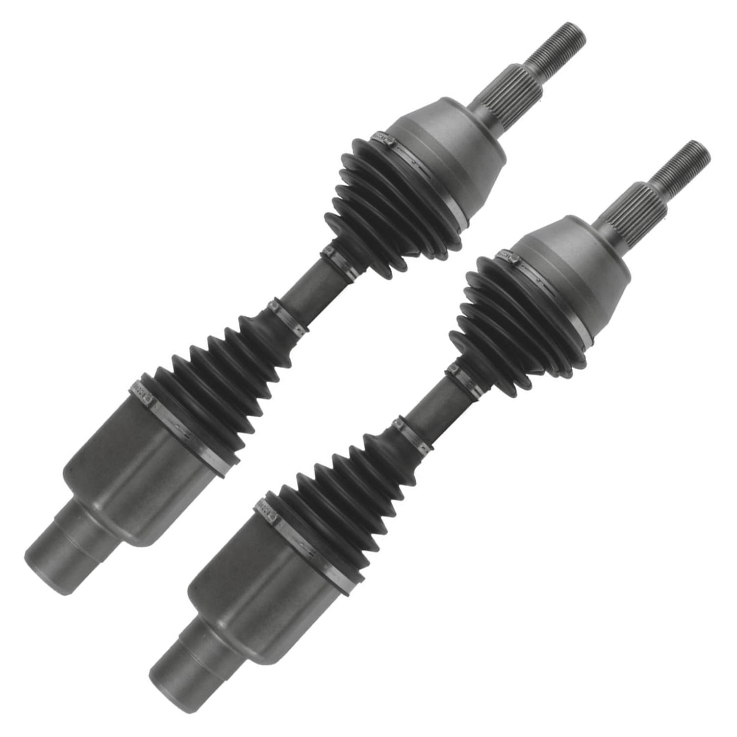 Detroit Axle - 4WD 2 Front CV Axle Shafts for 2007-2020 Chevy Silverado 1500 GMC Sierra Suburban Yukon XL 1500 Tahoe Avalanche Escalade ESV EXT 6 Lugs CV Axle Shafts Assembly Pair Replacement