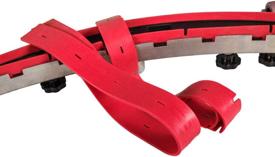 Rubber for Adjustments Assembly Squeegee of SUNMAX 22" Floor Scrubber Machines, RT50 and RT70 Models (Pack of 2)