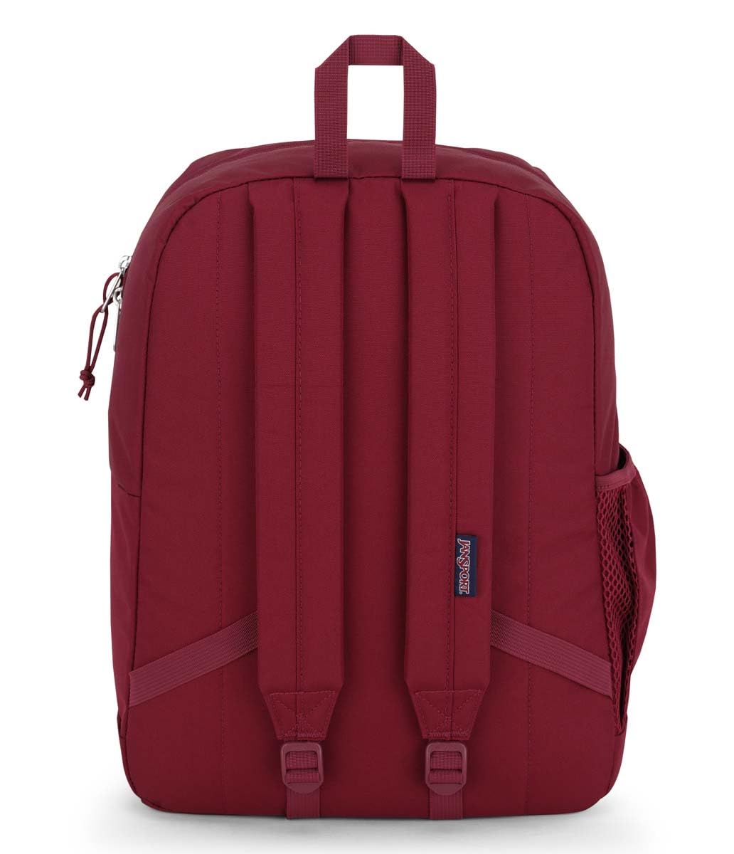 JanSport Cross Town Plus Backpack - Large Main Compartment, Side Water Bottle Pocket, 15-Inch Padded Laptop Sleeve - Black