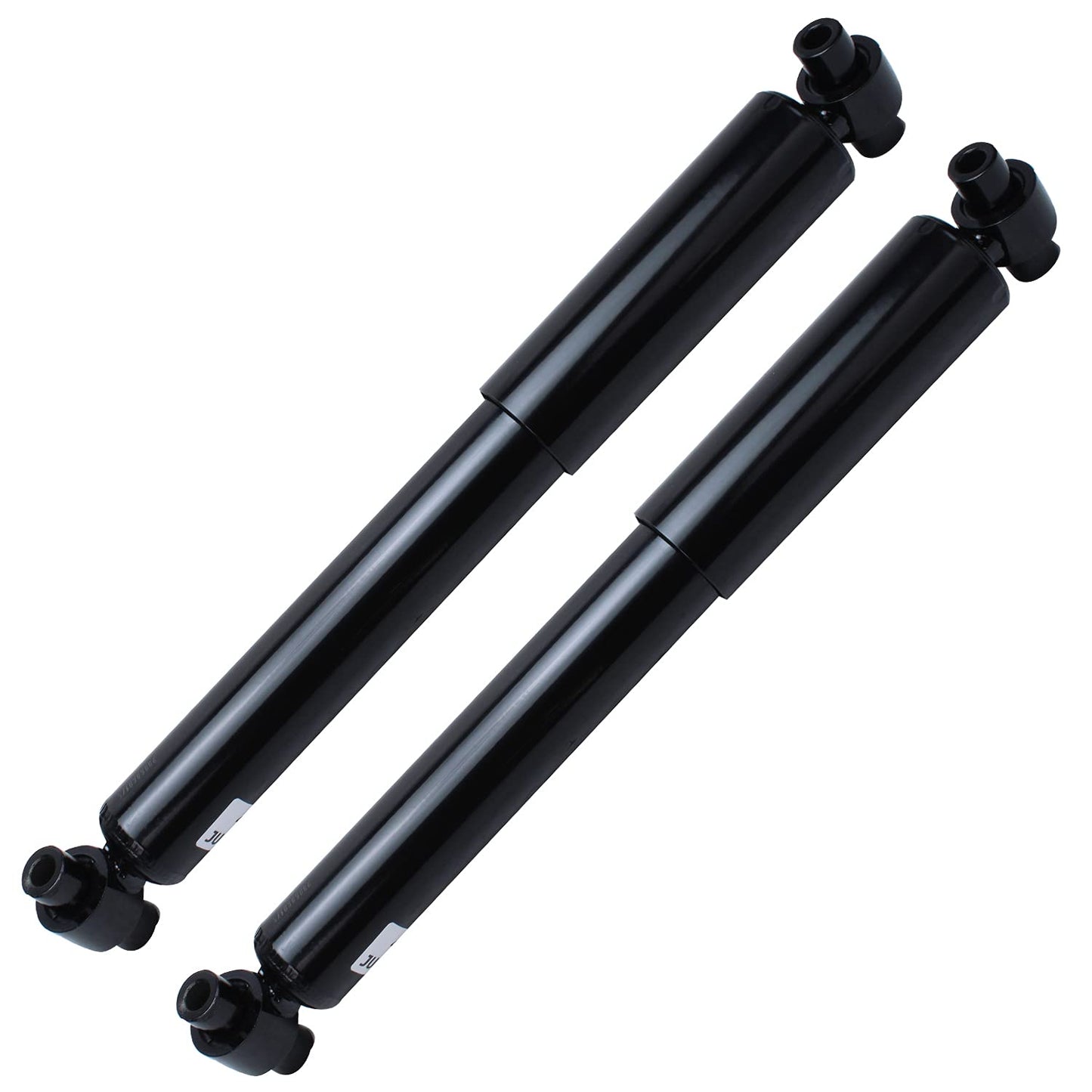 Detroit Axle - Front and Rear Shock Absorbers for 2007-2017 Jeep Wrangler, 2018 Wrangler JK 4 Complete Shock Absorber Assembly 2008 2009 2010 2011 2012 2013 2014 2015 2016 Replacement
