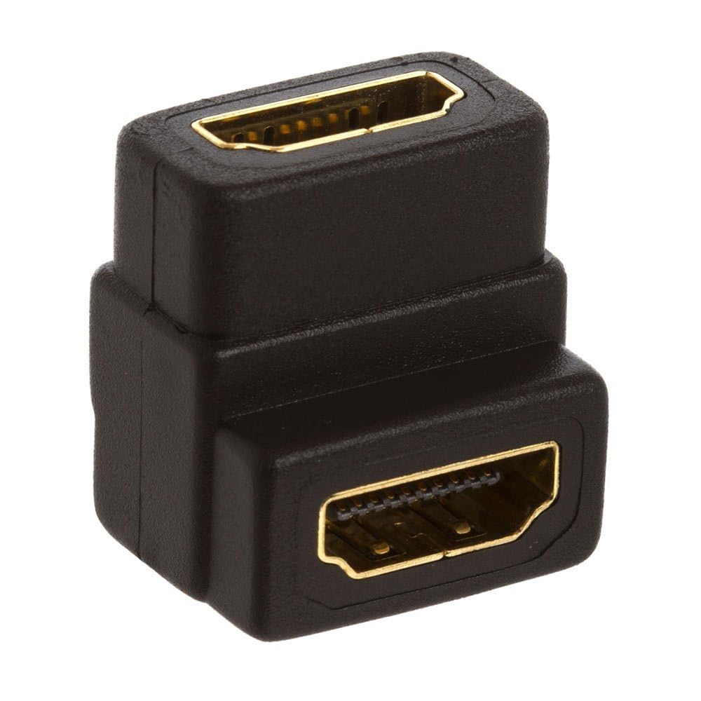 Cmple 10 Pack Micro HDMI Male to HDMI Female Adapter, Gold Plated, Compact Size