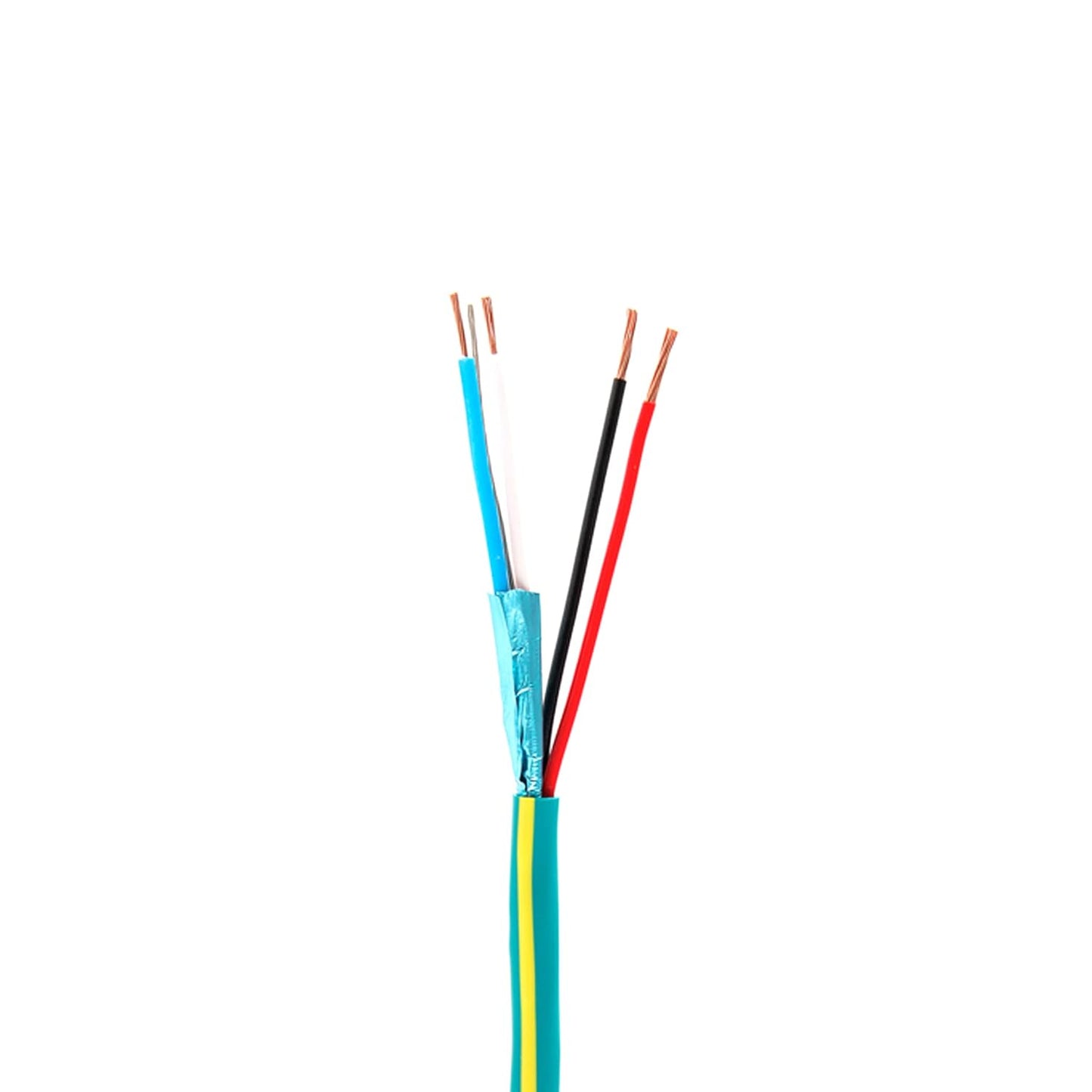 Elite 22/2 + 18/2 Automation/Control Cable - Lutron and Crestron Systems - 1000ft, Shielded, in Wall (CL3) - UL Listed, Pure Copper, Light Green W/Yellow Stripe