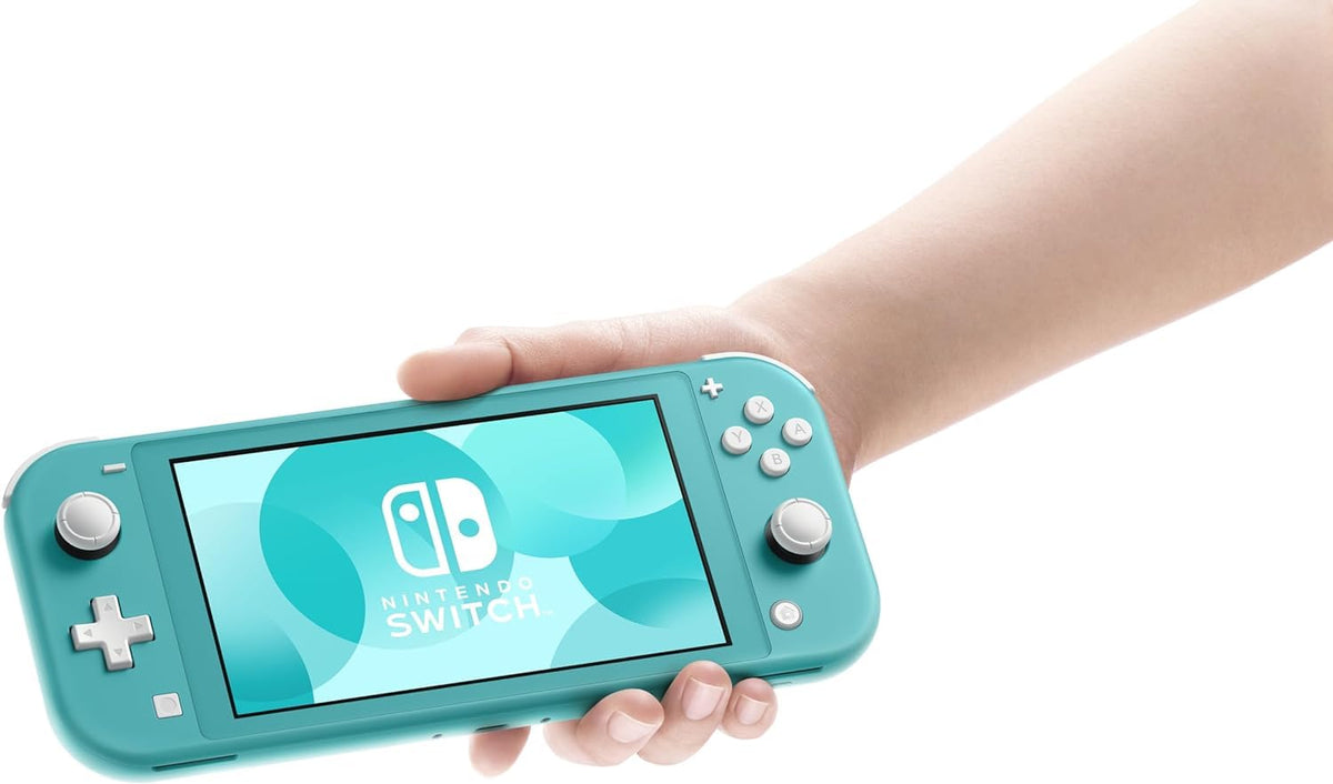 Nintendo Switch Lite Hand-Held Gaming Console - Turquoise (HDH-001) (Renewed)