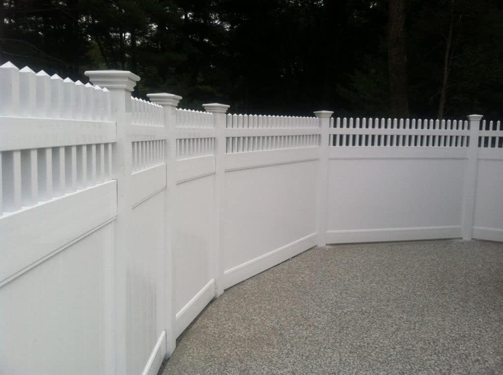 Vinyl Fence Warehouse - Vinyl Federation Post Caps (8) (White)