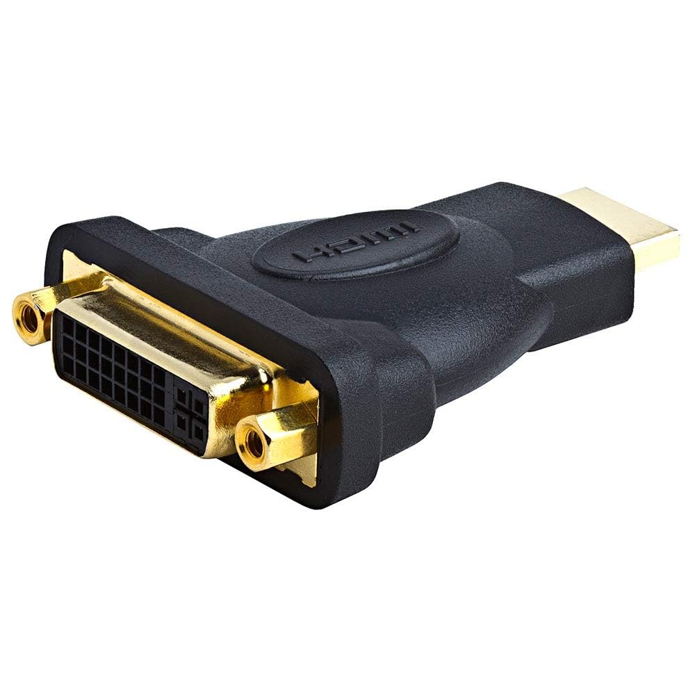 Cmple 10 Pack Micro HDMI Male to HDMI Female Adapter, Gold Plated, Compact Size