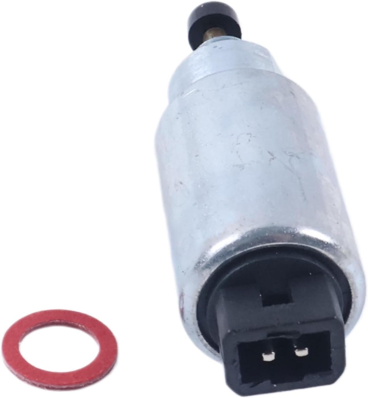 Carburetor Fuel Solenoid 699915 695423 for Briggs & Stratton Nikki Carb | with Rubber Tip; for 695423 699878 794572 799727 799728 796109 499161 496592 498231 Carburetors