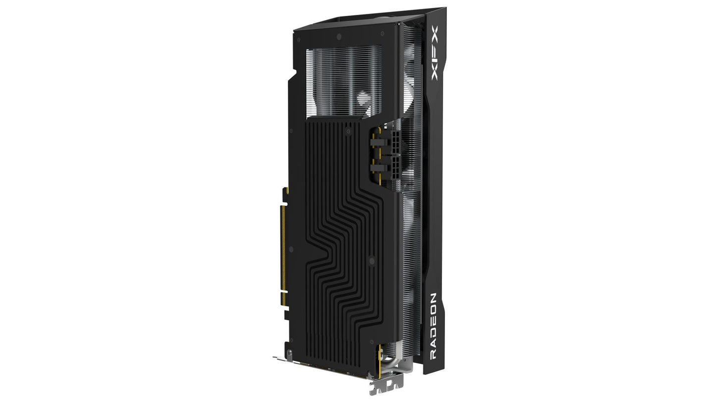 XFX Quicksilver AMD Radeon RX 9070XT Gaming Edition with 16GB GDDR6 HDMI 3xDP, RDNA 4 RX-97TQICKBA, Graphics Card, Compatible with Desktop PCs