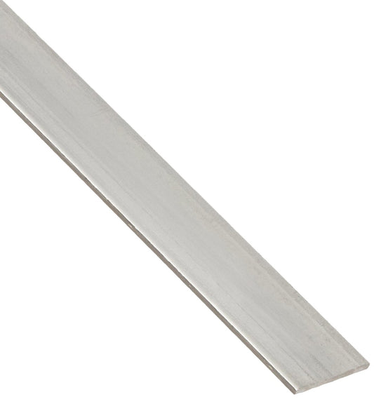 304 Stainless Steel Rectangular Bar, Unpolished (Mill) Finish, Annealed, ASTM A276, 1/8" Thickness, 1-1/2" Width, 48" Length, OnlineMetals