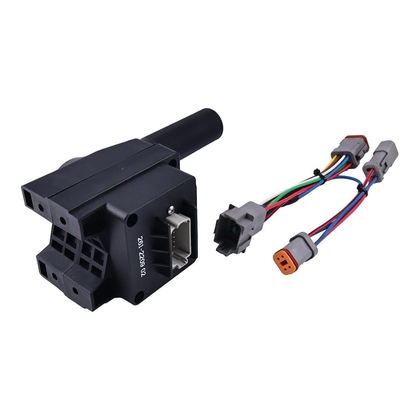 Transmission Control Module 261-2209 with Wiring Harness 203-4853 Compatible with Caterpillar 414E 416D 416E 420D 420E 422E 424B 424D 428D 428E 430D 430E 432D 432E 434E Backhoe Loaders