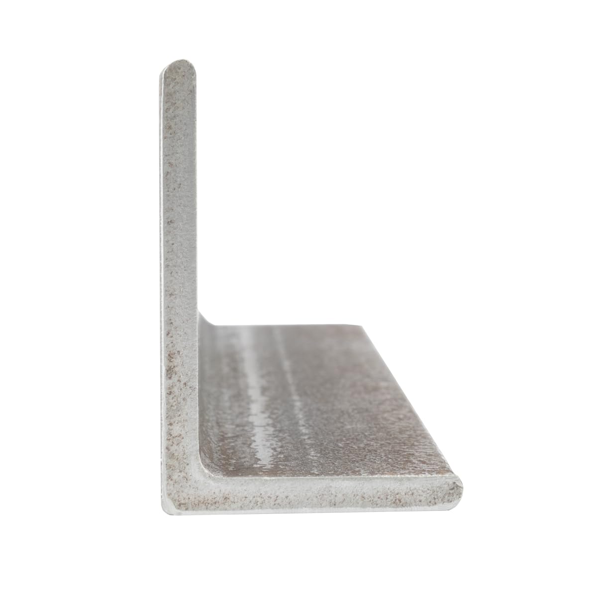 A36 Carbon Steel Angle, Unpolished (Mill) Finish, Hot Rolled, Unequal Leg Length, Squared Corners, 2" x 3" Leg Lengths, 0.25" Thickness, 48" Length, OnlineMetals