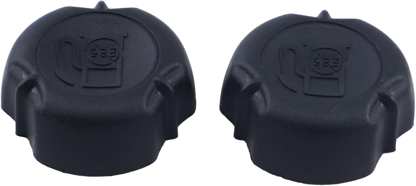 2X 1-3/4" Fuel Gas Caps 692046 793606 699985 Compatible with Briggs&Stratton 625E 650E 675EX Lawn Engine for Toro Husqvarna MTD Craftsman Poulan Lawn Mowers