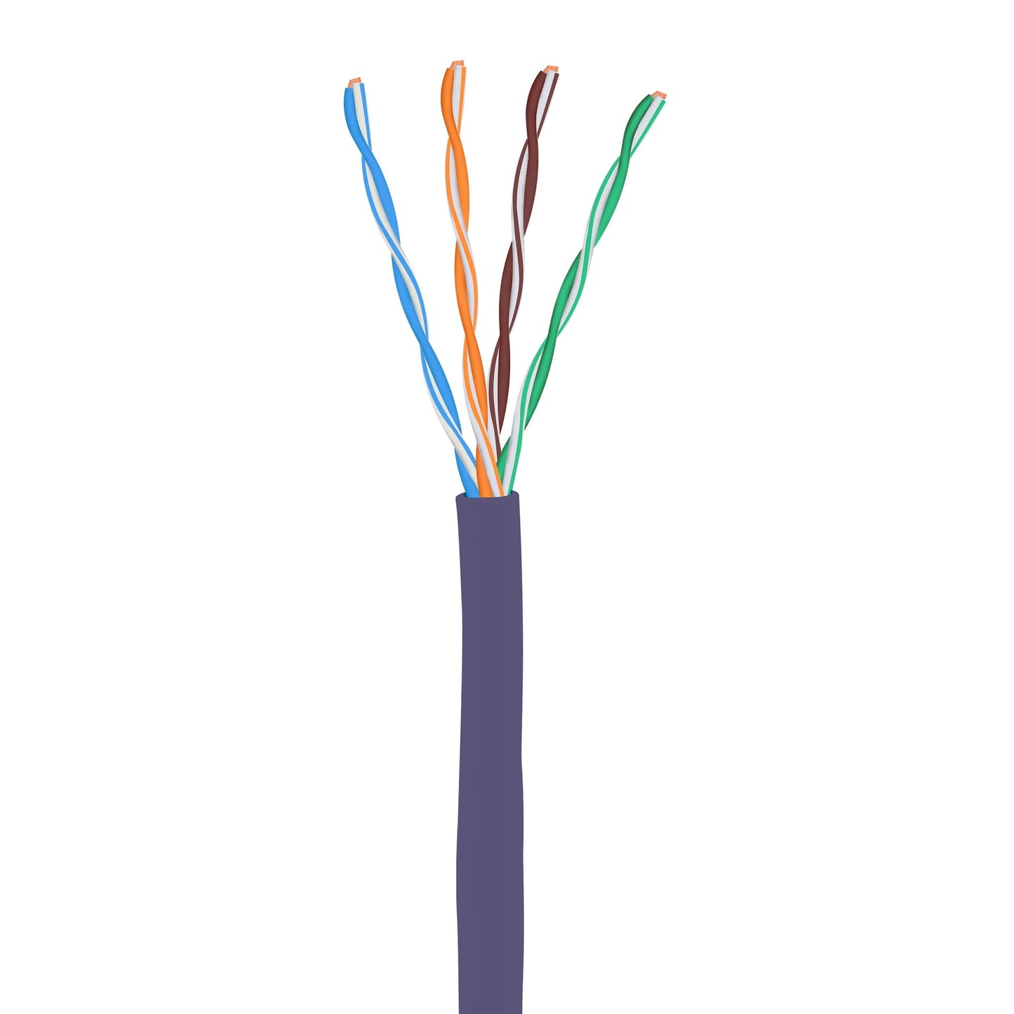 Elite Cat5e Riser (CMR), 1000ft, UTP 24AWG, Solid Pure Copper, 350MHz, UL Listed, Easy to Pull (Reelex II) Box, Bulk Ethernet Cable, Blue