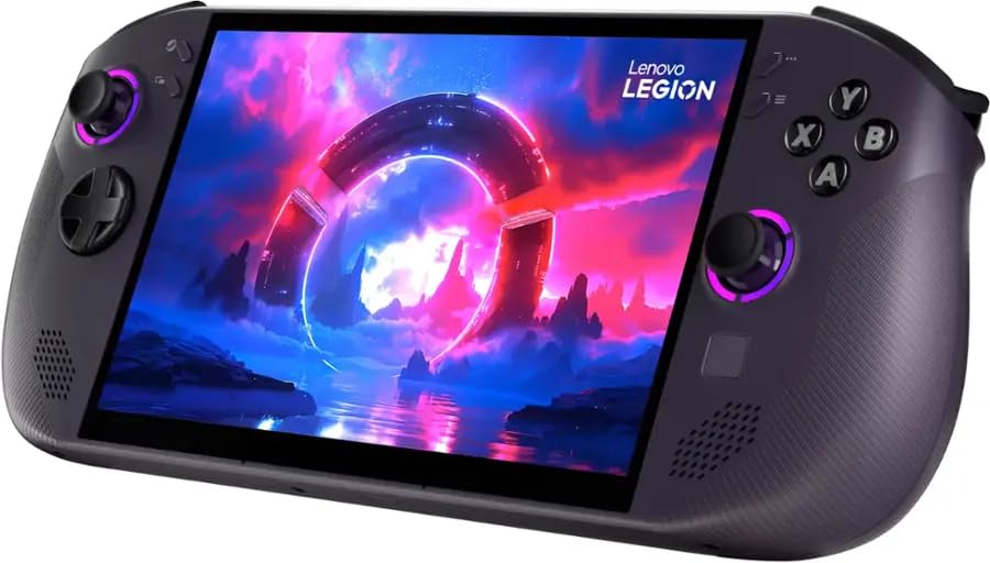 Lenovo Legion Go S 8APU1 Gaming Handheld - AMD Ryzen Z1 Extreme (3.30 GHz up to 5.10 GHz) - 8″ WUXGA (1920 x 1200) 120Hz - Graphics AMD Radeon 780M / RDNA™ 3 - SteamOS - 32GB with 1TB SSD. (Renewed)