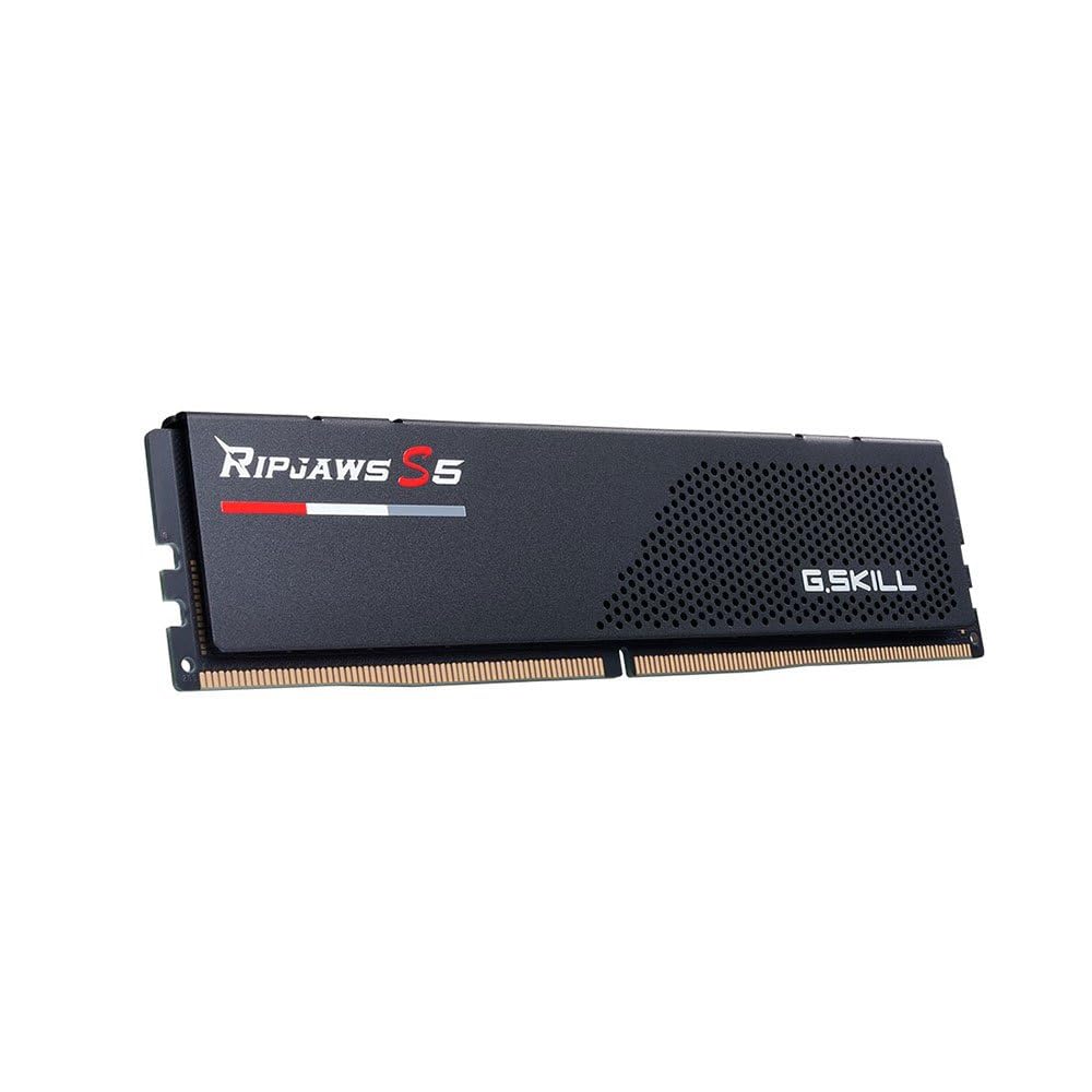 G.SKILL Ripjaws S5 Series DDR5 RAM (Intel XMP 3.0 & AMD Expo) 32GB (2x16GB) 6000MT/s CL36-36-36-96 1.35V Desktop Computer Memory U-DIMM - Matte Black (F5-6000J3636F16GX2-RS5K)