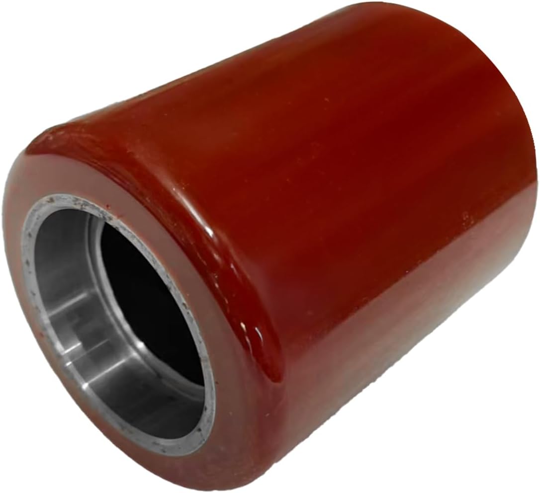 Tory Carrier Roller Wheel, PU Wheels with Bearing, Replacement Wheel, Suitable for Electric Pallet Jack A-1034/A-1037/A-102901/A-103001-A Pair