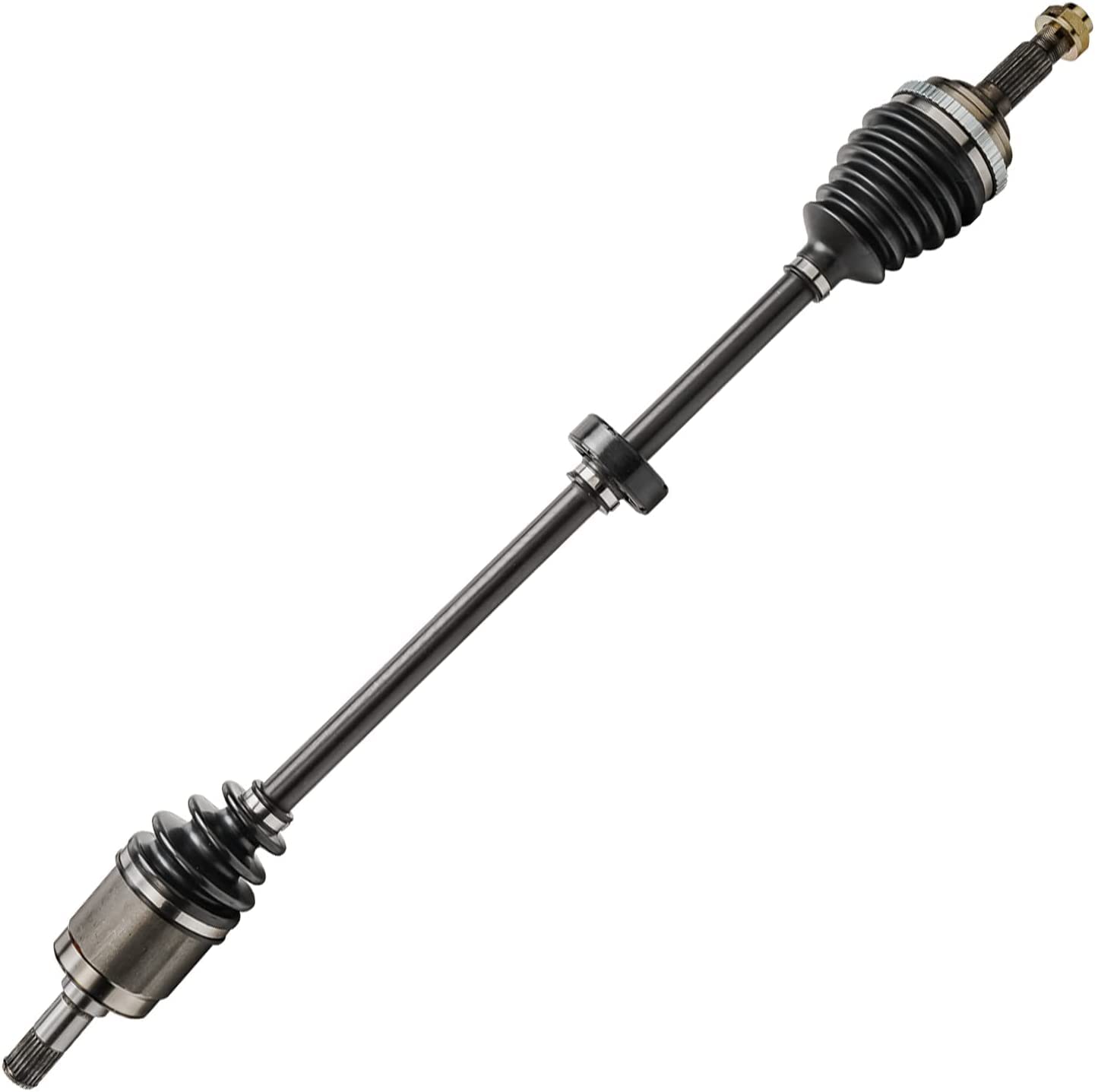 Detroit Axle - 4WD 2 Front CV Axle Shafts for 2007-2020 Chevy Silverado 1500 GMC Sierra Suburban Yukon XL 1500 Tahoe Avalanche Escalade ESV EXT 6 Lugs CV Axle Shafts Assembly Pair Replacement