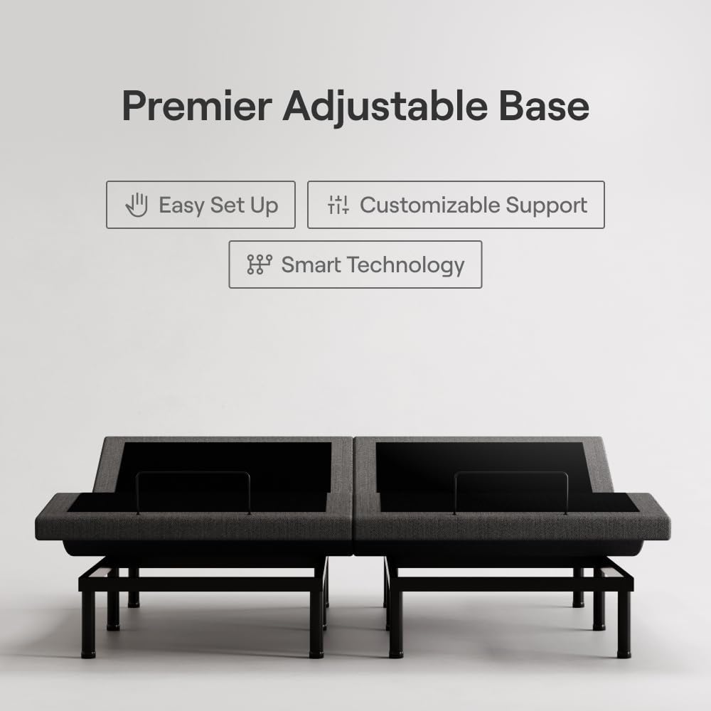 Nectar Premier 13” King Mattress - Medium Firm - Contouring Memory Foam - Cooling Upgrade - Back Pain Relief - Mattress in a Box - 365-Night Trial & Forever Warranty