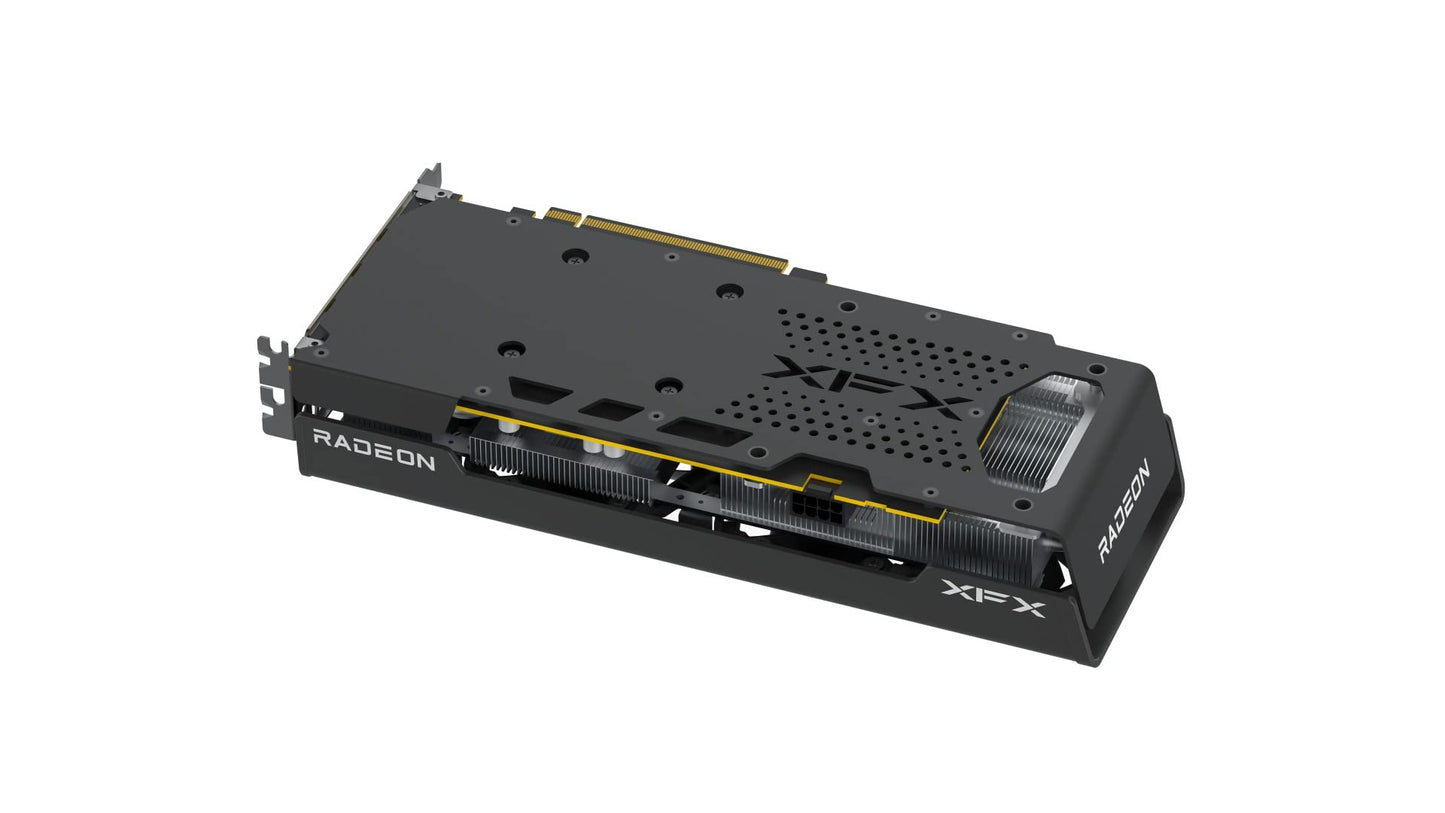 XFX Quicksilver AMD Radeon RX 9070XT Gaming Edition with 16GB GDDR6 HDMI 3xDP, RDNA 4 RX-97TQICKBA, Graphics Card, Compatible with Desktop PCs