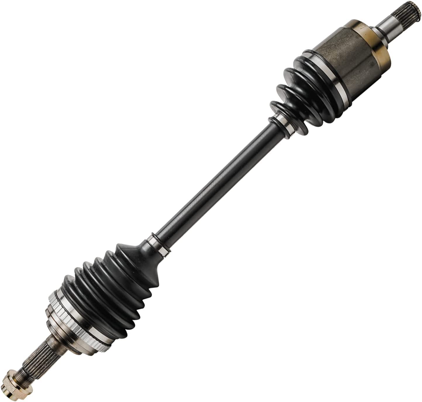 Detroit Axle - 4WD 2 Front CV Axle Shafts for 2007-2020 Chevy Silverado 1500 GMC Sierra Suburban Yukon XL 1500 Tahoe Avalanche Escalade ESV EXT 6 Lugs CV Axle Shafts Assembly Pair Replacement