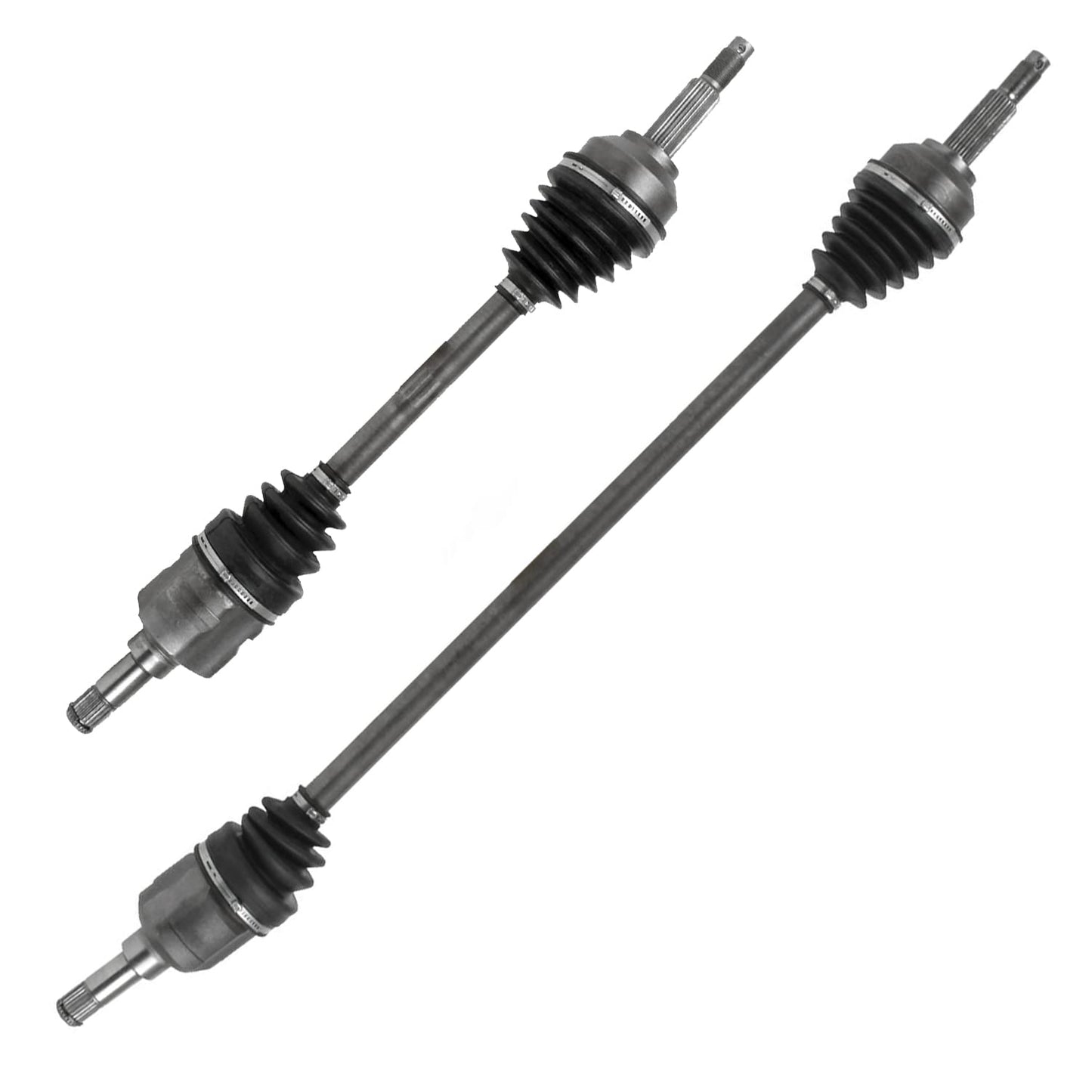 Detroit Axle - 4WD 2 Front CV Axle Shafts for 2007-2020 Chevy Silverado 1500 GMC Sierra Suburban Yukon XL 1500 Tahoe Avalanche Escalade ESV EXT 6 Lugs CV Axle Shafts Assembly Pair Replacement