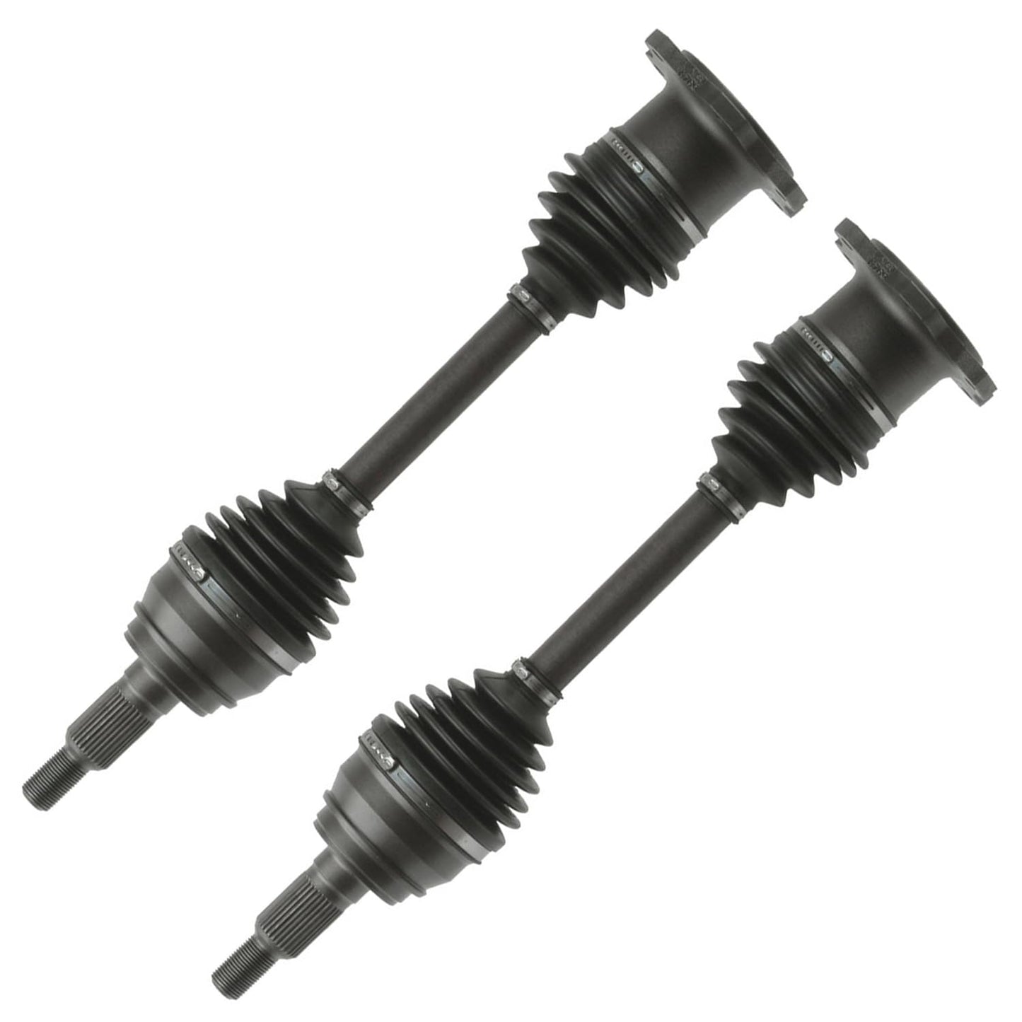Detroit Axle - 4WD 2 Front CV Axle Shafts for 2007-2020 Chevy Silverado 1500 GMC Sierra Suburban Yukon XL 1500 Tahoe Avalanche Escalade ESV EXT 6 Lugs CV Axle Shafts Assembly Pair Replacement