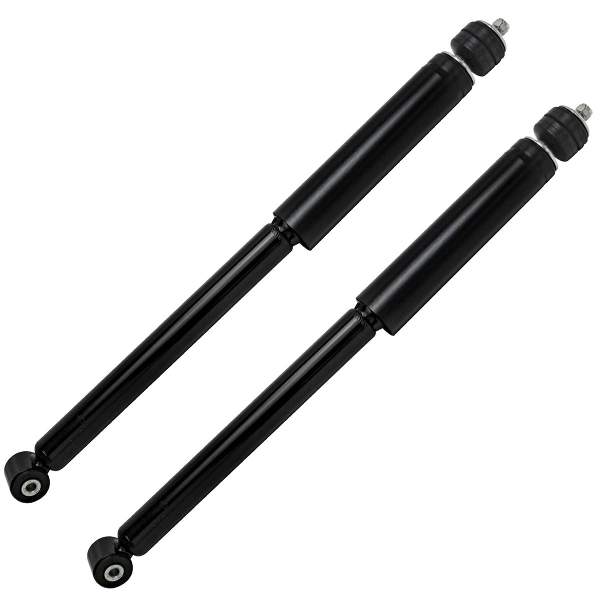 Detroit Axle - Rear Shock Absorbers for 2007-2024 Chevrolet Silverado 1500 | GMC Sierra 1500, 2pc Rear Shock Absorbers Assembly Pair Replacement