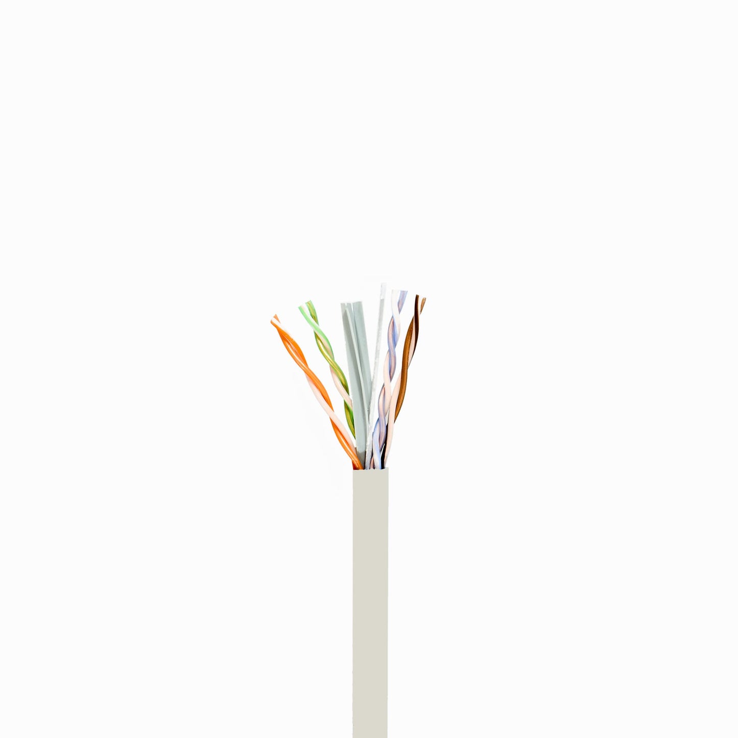 DG Cat6 Plenum (CMP), 1000ft, 600MHz, Unshielded, UTP, 23AWG, Solid Bare Copper, ETL Listed, Bulk Ethernet Cable, Easy Pull Box, Reelex Packaging, White