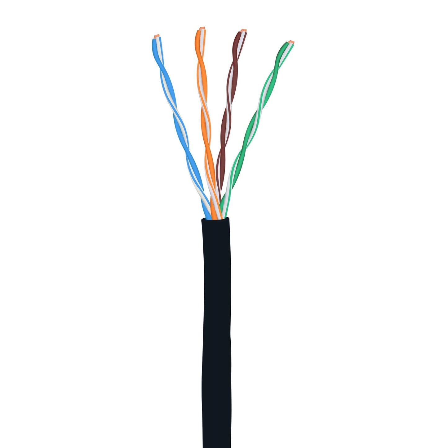 Elite Cat5e Riser (CMR), 1000ft, UTP 24AWG, Solid Pure Copper, 350MHz, UL Listed, Easy to Pull (Reelex II) Box, Bulk Ethernet Cable, Blue