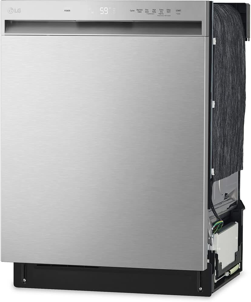 LG LDFN3432T 50 dBA Stainless Front Control built in Dishwasher with QuadWash