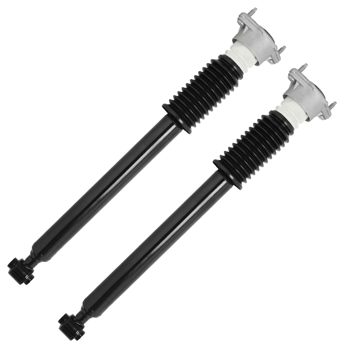 Detroit Axle - Rear Shock Absorbers for 2007-2024 Chevrolet Silverado 1500 | GMC Sierra 1500, 2pc Rear Shock Absorbers Assembly Pair Replacement