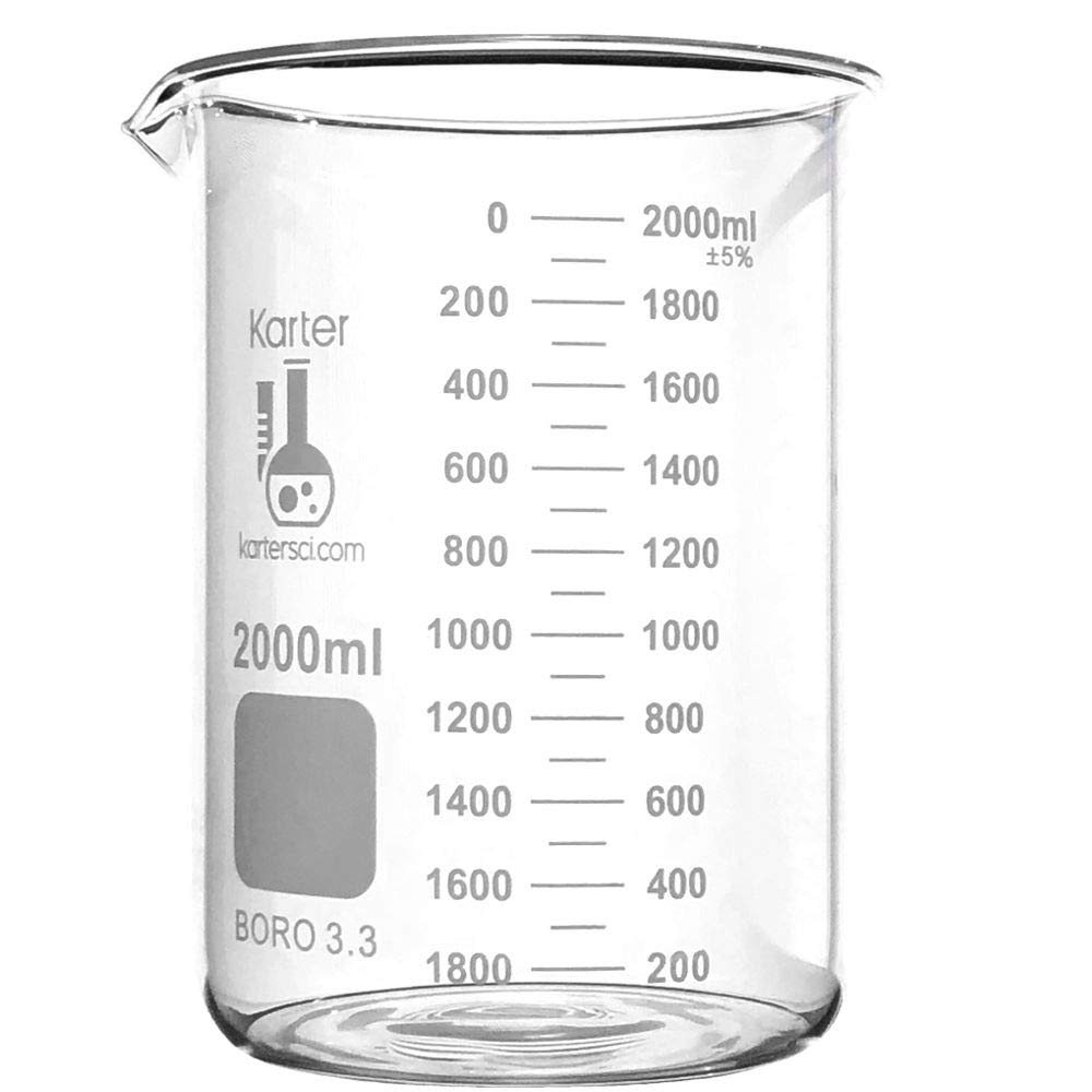 Gold Precipitation Kit – 1500mL Borosilicate Glass Beaker & Magnetic Stirrer Hot Plate